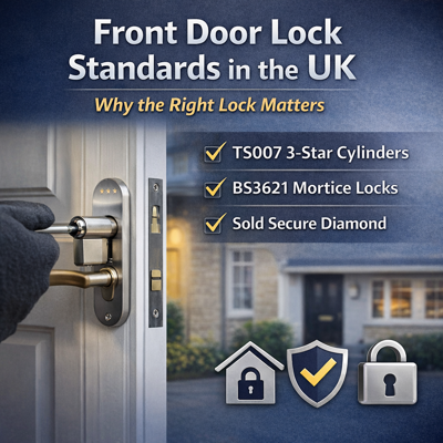 Front Door Lock Standards in the UK: Why the Right Lock Matters