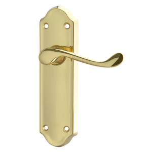 PB Long Plate Lever Latch Visi