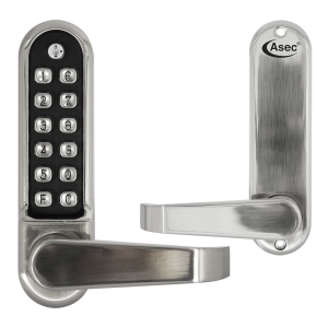 Flat Bar Lever - No Latch, Optional Free Passage