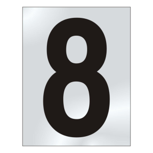 75mm '8' Text CP Visi