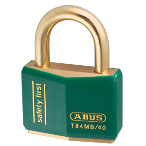 43mm Brass Shackle KA (8403) Green T84MB/40 Boxed