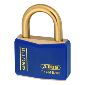 43mm Brass Shackle KD (22717) Blue T84MB/40 Boxed