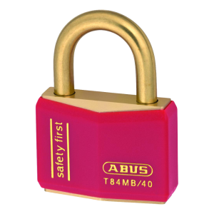 43mm Brass Shackle KD (22715) Red T84MB/40 Boxed