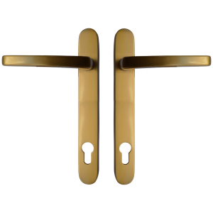 Brushed Gold 122mm Centres