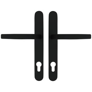 Black 211mm Centres